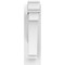 Ekena Millwork Imperial Architectural Grade PVC Outlooker with Traditional Ends, 5"W X 14"D X 18"H OUTP05X14X18IMP01 - alternate 2